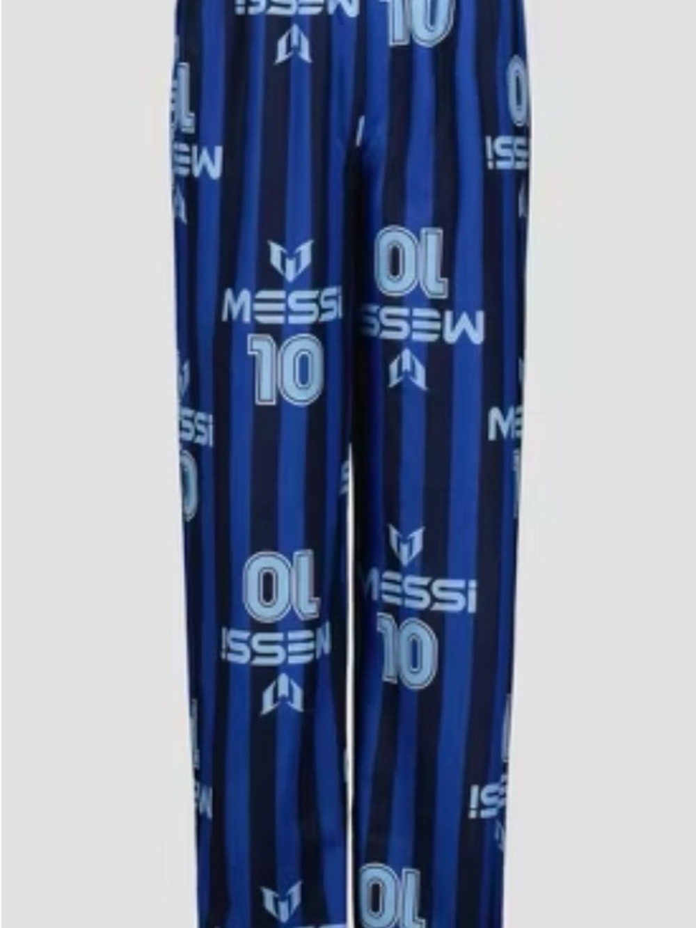 Kids Blue Messi 10 Pajama Bottoms